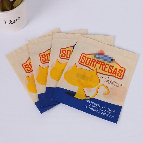 糕點(diǎn)透明食品包裝袋 食品級(jí)牛皮紙袋自封